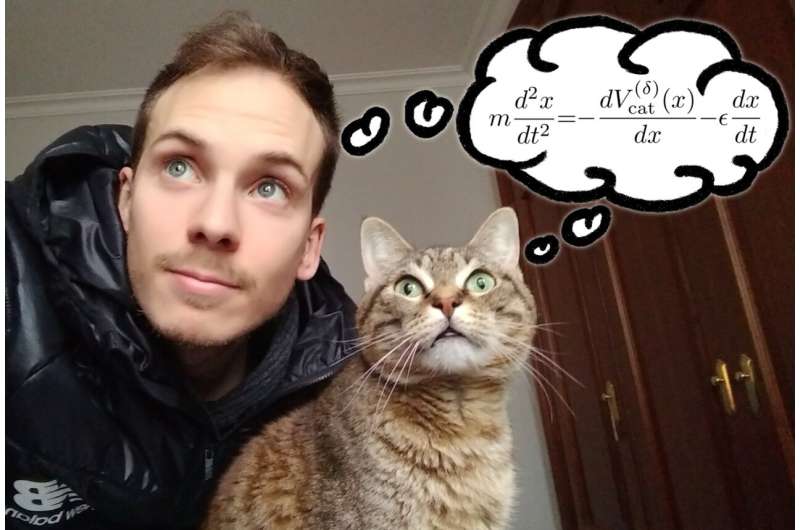 A physicist and his cat 'unravel' the cat's equation of motion